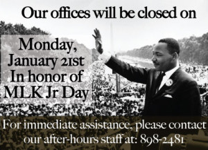 MLK Day Office Closure
