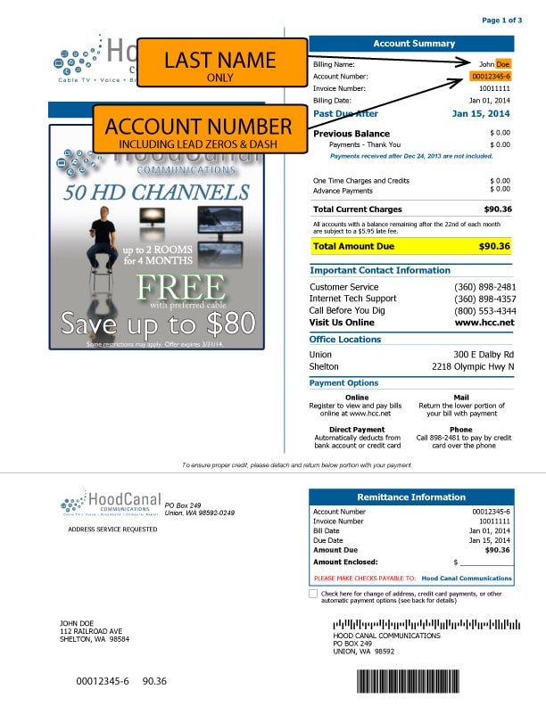 WTVE FAQs Hood Canal Communications