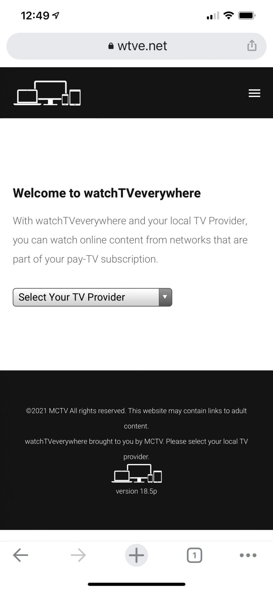 WatchTVEverywhere Hood Canal Communications