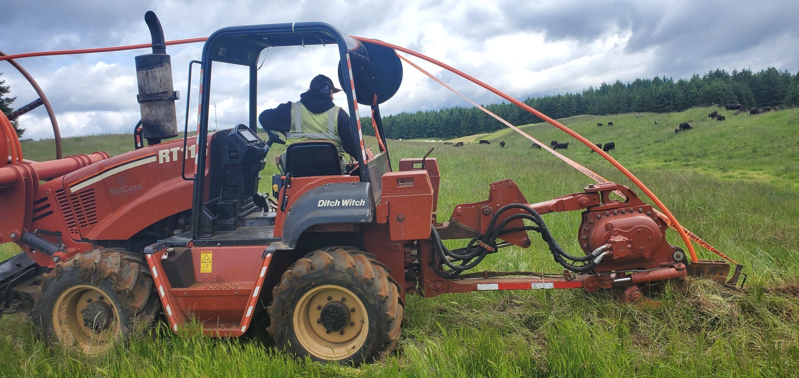 Image of fiber plow